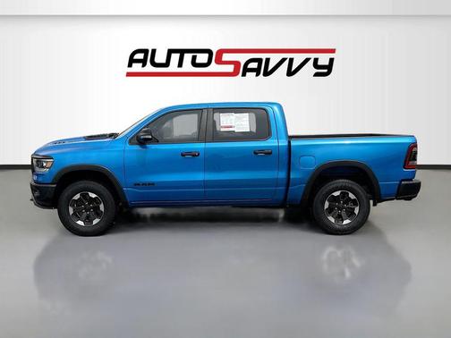 Hydro Blue Pearlcoat 2021 RAM 1500 Rebel