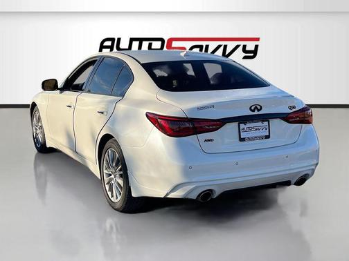 Majestic White 2022 INFINITI Q50 3.0t LUXE