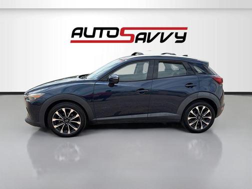 Deep Crystal Blue Mica 2019 Mazda CX-3 Touring