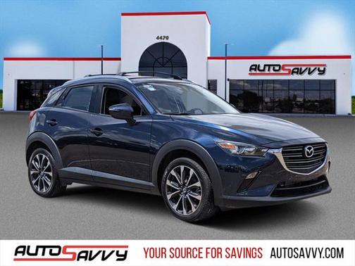Deep Crystal Blue Mica 2019 Mazda CX-3 Touring