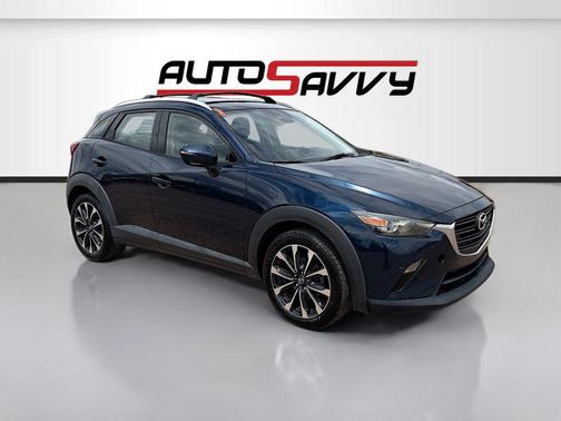 Deep Crystal Blue Mica 2019 Mazda CX-3 Touring