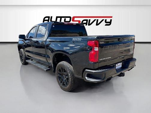 Black 2025 Chevrolet Silverado 1500 Custom Trail Boss