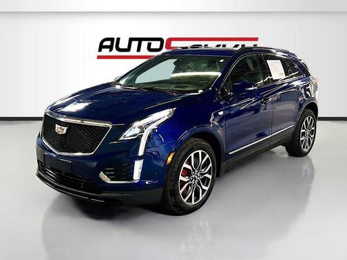 Opulent Blue Metallic 2024 Cadillac XT5 Sport