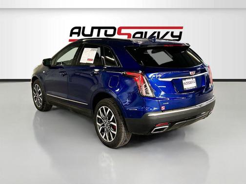 Opulent Blue Metallic 2024 Cadillac XT5 Sport