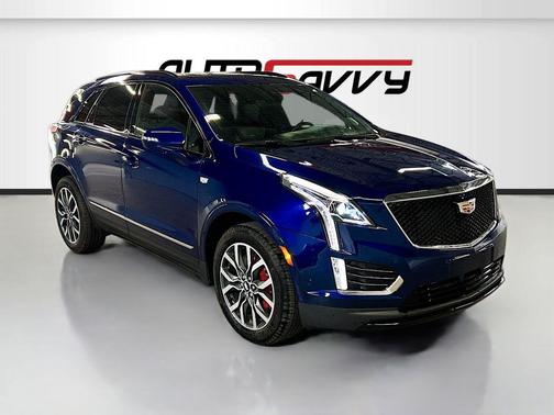 Opulent Blue Metallic 2024 Cadillac XT5 Sport