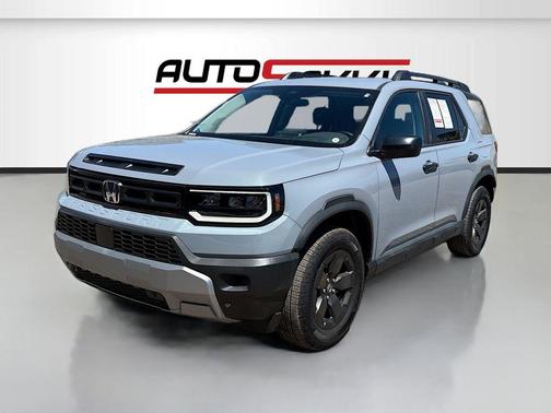 Gray 2026 Honda Passport AWD RTL Towing