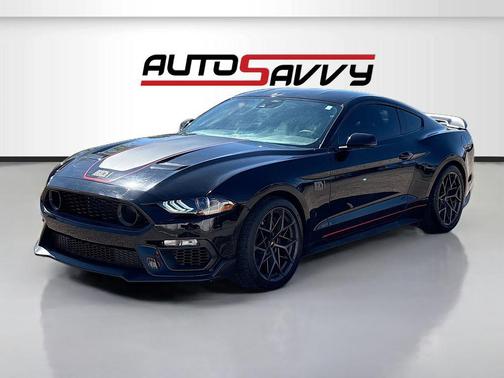 SHADOW BLACK 2022 Ford Mustang Mach 1