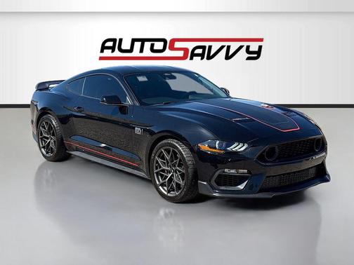SHADOW BLACK 2022 Ford Mustang Mach 1