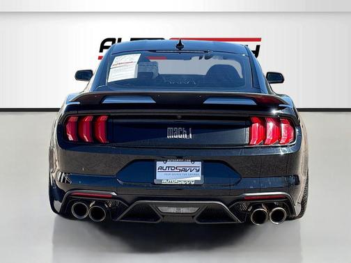 SHADOW BLACK 2022 Ford Mustang Mach 1