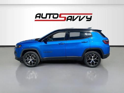Hydro Blue Pearlcoat 2024 Jeep Compass Limited