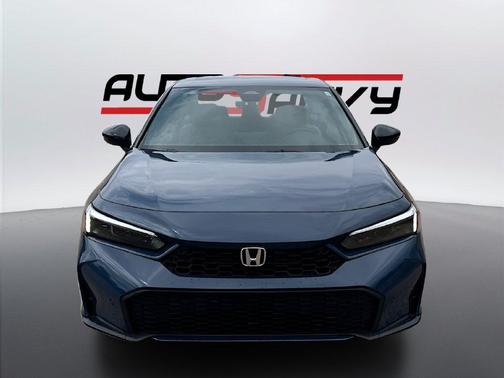 Blue Lagoon Pearl 2025 Honda Civic Hybrid Sport Touring
