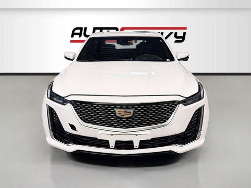 Summit White 2021 Cadillac CT5 Luxury RWD