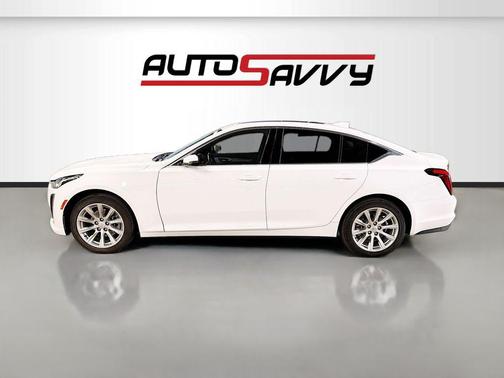 Summit White 2021 Cadillac CT5 Luxury RWD