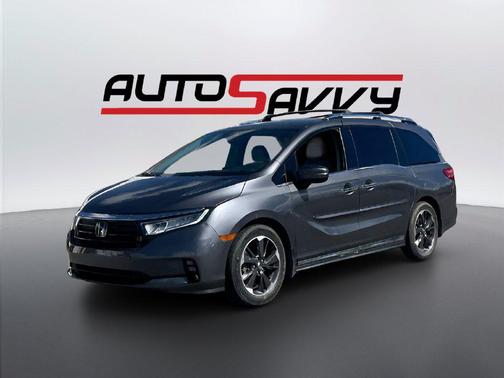 Gray 2022 Honda Odyssey Elite