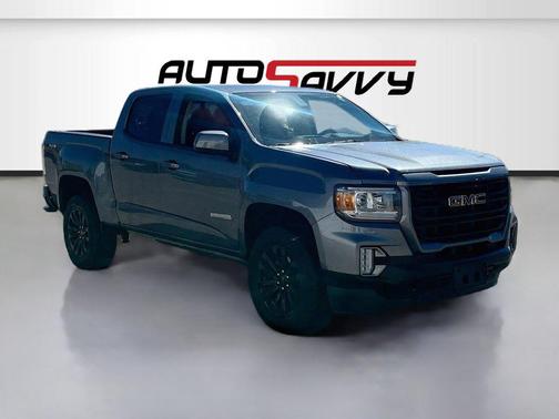 Satin Steel Metallic 2022 GMC Canyon Elevation