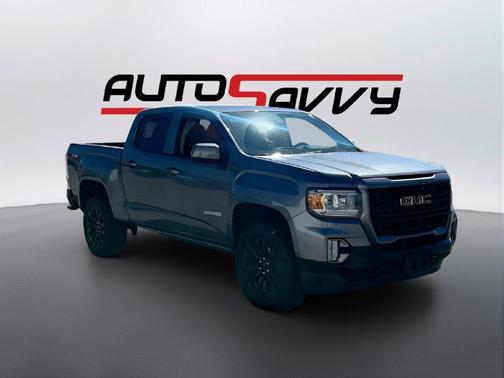 Satin Steel Metallic 2022 GMC Canyon Elevation