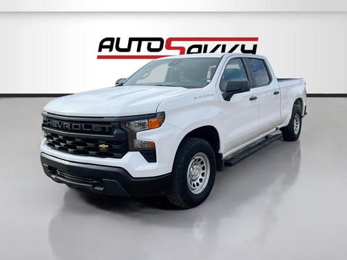 Summit White 2023 Chevrolet Silverado 1500 WT
