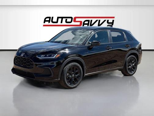 Crystal Black Pearl 2024 Honda HR-V Sport