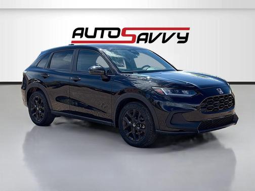 Crystal Black Pearl 2024 Honda HR-V Sport