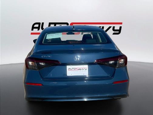 Blue Metallic 2026 Honda Civic LX