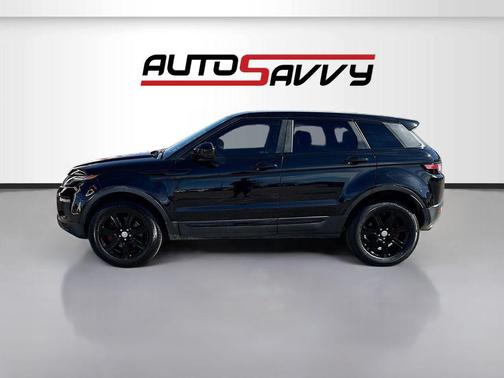 Black 2019 Land Rover Range Rover Evoque SE
