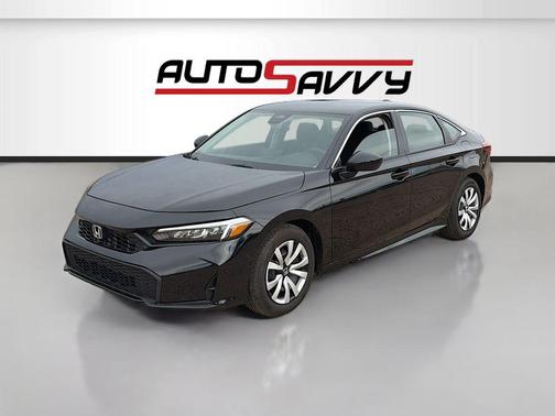 Crystal Black Pearl 2026 Honda Civic LX