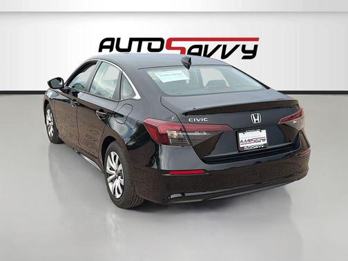 Crystal Black Pearl 2026 Honda Civic LX
