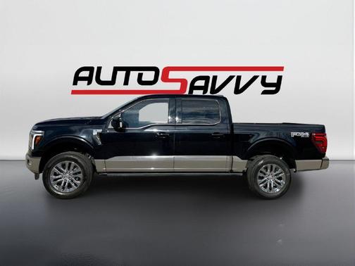 Agate Black Metallic 2025 Ford F-150 King Ranch
