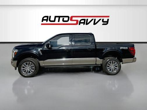 Agate Black Metallic 2025 Ford F-150 King Ranch
