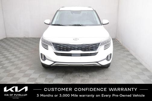 Snow White Pearl 2021 Kia Seltos SX Turbo