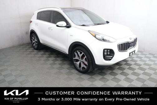 Snow White Pearl 2017 Kia Sportage SX Turbo