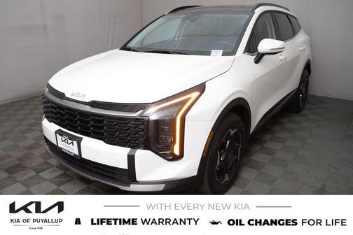 Snow White Pearl 2026 Kia Sportage Hybrid EX