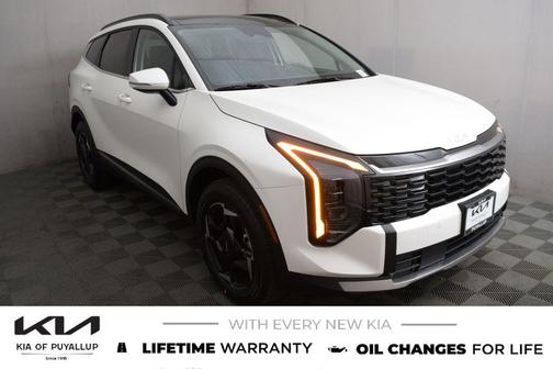 Snow White Pearl 2026 Kia Sportage Hybrid EX