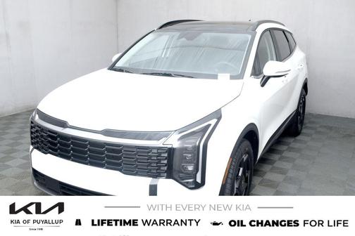 Snow White Pearl 2026 Kia Sportage Hybrid EX