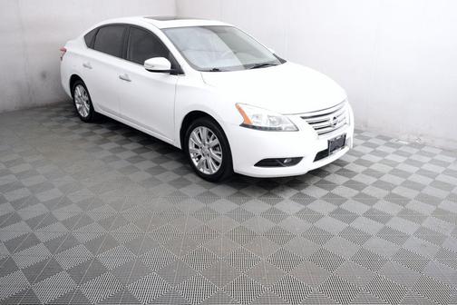 Aspen White 2014 Nissan Sentra SL