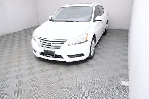 Aspen White 2014 Nissan Sentra SL