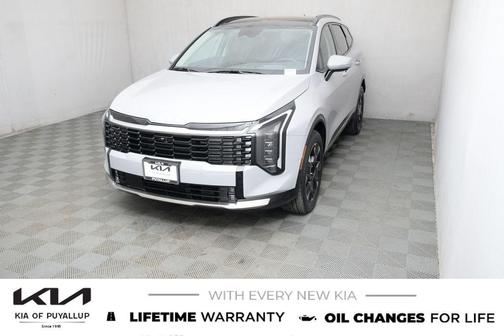 Wolf Gray 2026 Kia Sportage Hybrid SX-Prestige