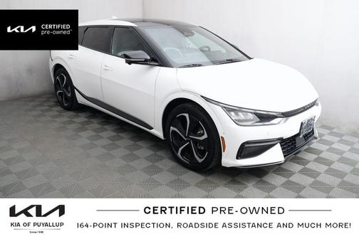Snow White Pearl 2024 Kia EV6 GT-Line