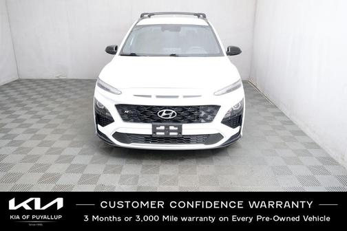 Lunar White 2022 Hyundai KONA N Line