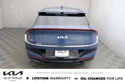 Midnight Lake Blue 2025 Kia EV6 Wind