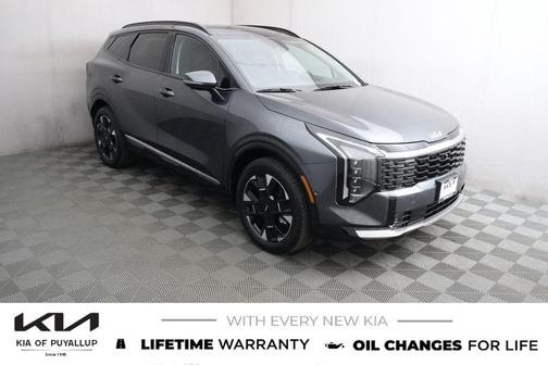 Gravity Gray 2026 Kia Sportage Hybrid SX-Prestige