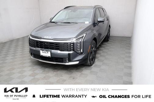Gravity Gray 2026 Kia Sportage Hybrid SX-Prestige