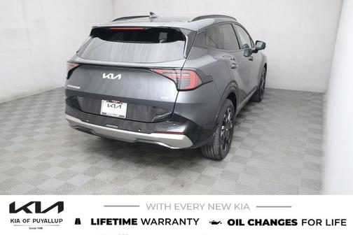 Gravity Gray 2026 Kia Sportage Hybrid SX-Prestige