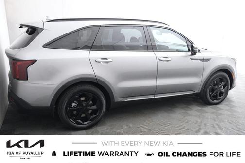 Steel Gray 2026 Kia Sorento Hybrid SX Prestige