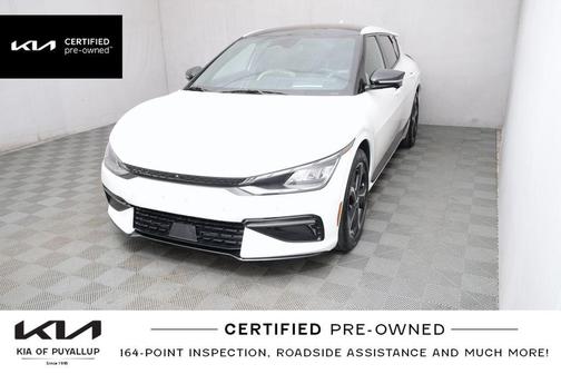 Snow White Pearl 2024 Kia EV6 GT-Line