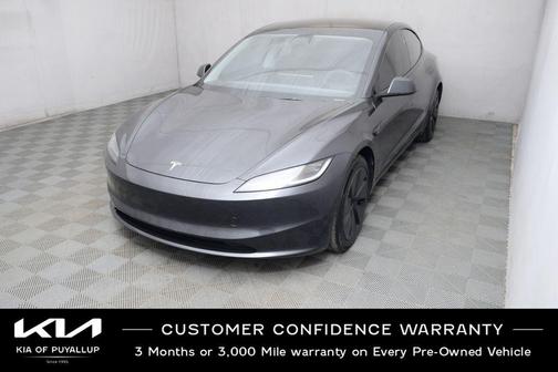 Stealth Grey 2024 Tesla Model 3 Long Range