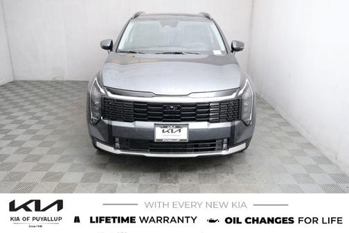 Gravity Gray 2026 Kia Sportage Hybrid SX-Prestige