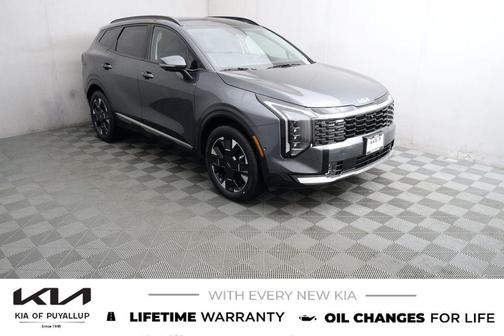 Gravity Gray 2026 Kia Sportage Hybrid SX-Prestige