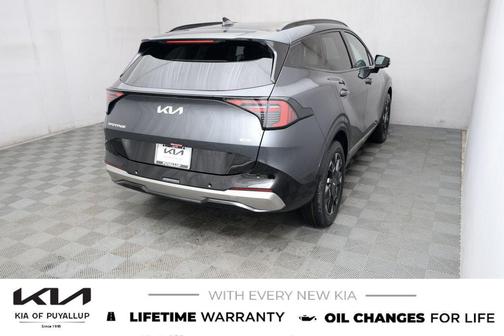 Gravity Gray 2026 Kia Sportage Hybrid SX-Prestige
