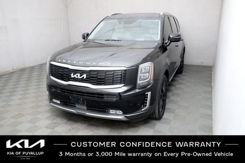 Ebony Black 2022 Kia Telluride SX